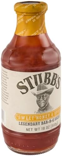 Stubb's Sweet Honey & Spice BBQ Sauce, 18 oz