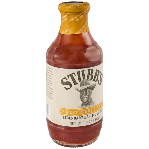 Stubb's Sweet Honey & Spice BBQ Sauce, 18 oz