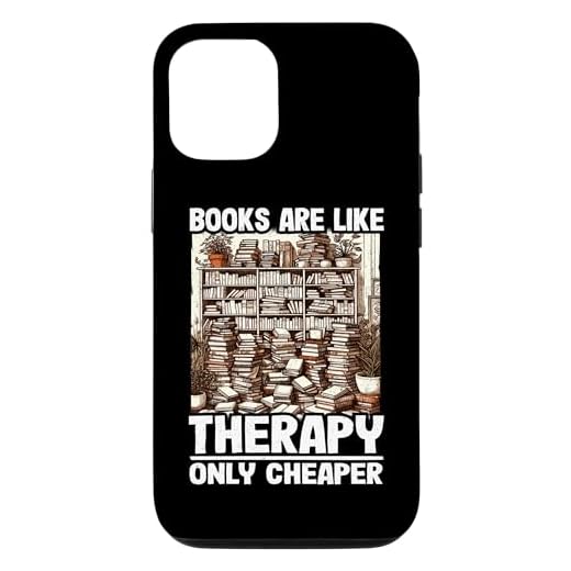 Coque pour iPhone 13 Les livres sont comme une thérapie, mais un amateur de livres moins cher