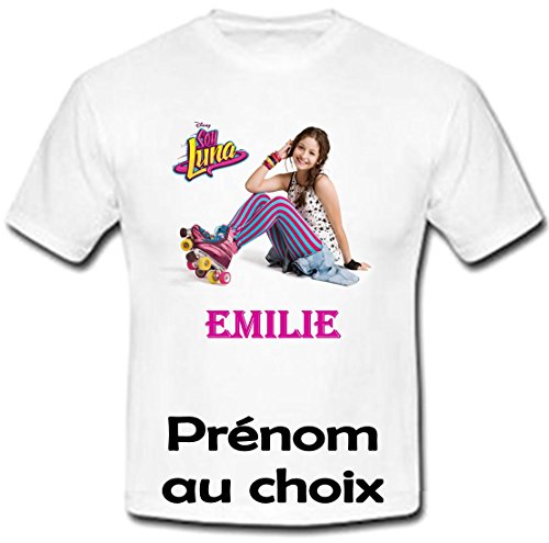 GRAVOPHOTO - Tshirt personnalisé Soy Luna prénom et Taille au Choix