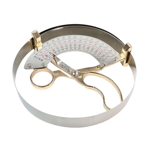 帽子測定ツール - 仕立てサイズゲージ、調整可能なヘッドギア測定者、人間工学に基づいた帽子の定規|クリエイティブステッチアクセサリー、精密クラフトデバイス、キルティング縫製のための便利な機器クラフト