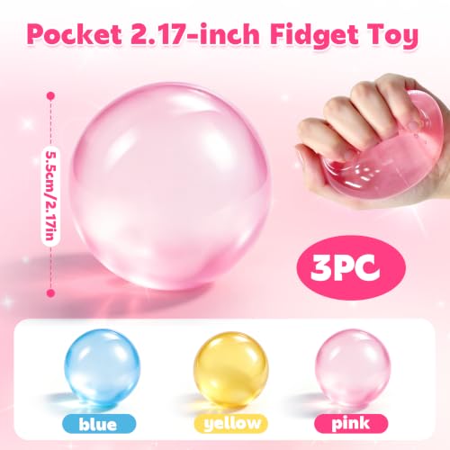 3Pcs Coconut Oil Squishy,Coconut Oil Stress Ball Slow Rising Stress Relief Toys for Anxiety and Relaxation for Adults and Kids by UWKNHS - Used condition - Image 2