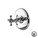 Newport Brass 4-1764BP/14 Victoria Gun Metal Bp Shower Trim, Less Showerhead, Arm & Flange