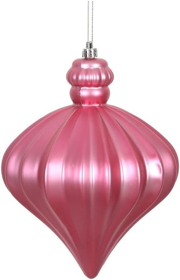 Vickerman 6" Mauve Matte Onion Drop 4/Bg