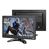 [Hohe Leistung] Pisichen 10.1 Zoll kleine Monitore: IPS-Panel; LCD-Monitor; Auflösung: 1366X768; Helligkeit: 250 cd / m 2; Seitenverhältnis: 16: 9, Ultraleichte Kunststoffschale, so dass Sie sie in Ihre Tasche stecken können.