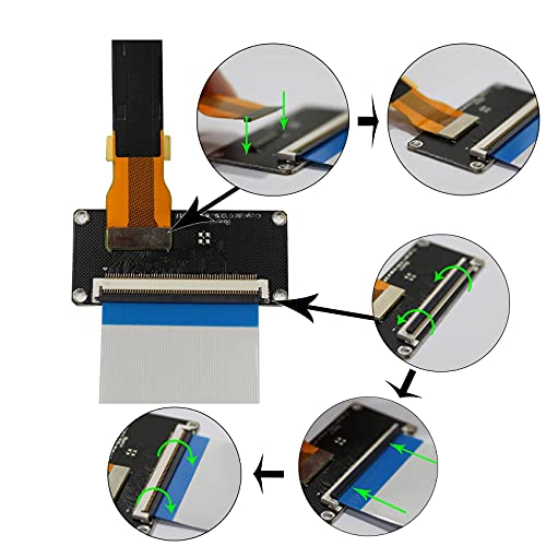 Image of VSDISPLAY 5.5'' 1440x2560 LCD Screen LS055R1SX04 with MIPI Controller Board | Fit for AR /VR /HMD /3D Printing 5.5'' Replacement Display Panel