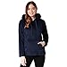 CityComfort Felpa Donna con Cappuccio - Felpa Pile Donna Ragazza S-XL Felpe Pelose Pesanti da Casa - Abbigliamento Donna Invernale (Blu, XL)