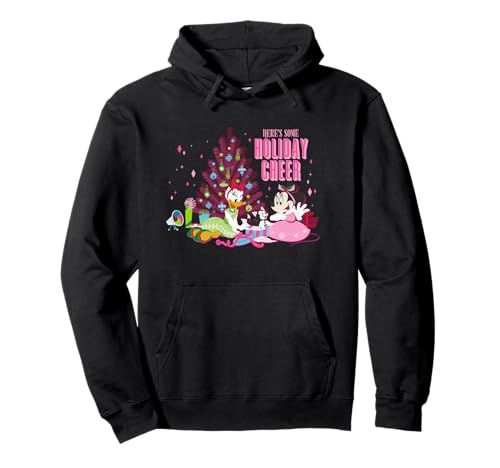 Sweat à capuche Minnie & Daisy Disney pour femmes - Style casual de Noël