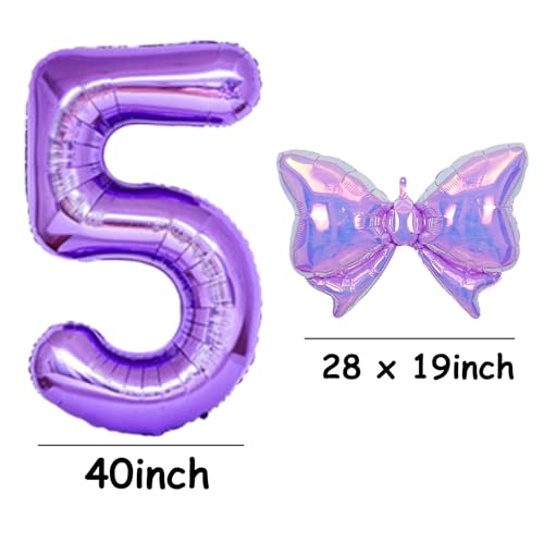 Image of Happy birthday Big Number Balloons Foil Birthday Balloon Number Balloons Happy Birthday Party Decorations Kids and Wedding Party Supplies (5)