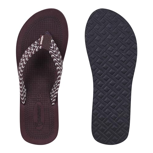 Image of Dashny Women's (1435-1434) |Extra Super Soft Comfortable Slippers |Tan Brown Casual Slides Slippers