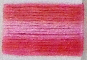 Lecien Cosmo Seasons Stickgarn – 6-strängig, ägyptische Baumwolle, 8m – Farbe Rosa, Made In Japan