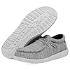Hey Dude Men's Wally Stretch Moc Toe Shoes, Granite, 10 UK #4