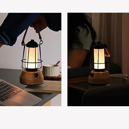 Lampe de transport rechargeable en métal pour solutionner l'éclairage de nuit
