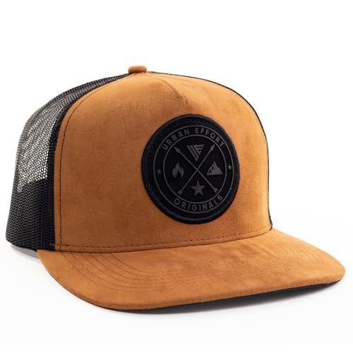 Image of Urban Effort Trucker Hat for Men - Mesh Back Baseball Cap, 5 Panel Snapback Hats for Men and Women