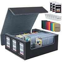 Tolesum Caja de Cartas para MTG con ventana y 3 unidades 35PT
