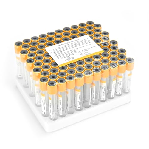 Vacutainer Blood Collection Tubes 10ml Gel Clot Tube (100 Pcs) BeHerk