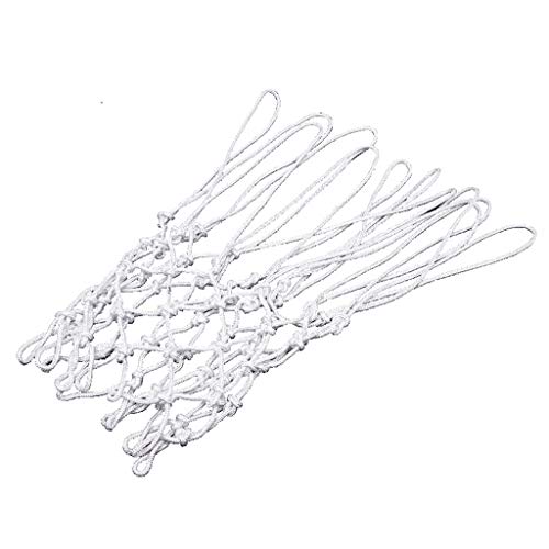 Filet de basketball nylon robuste 5mm de rechange pour panneaux de sport