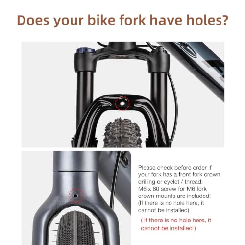 ACRUNU Aluminum Front Bike Rack
