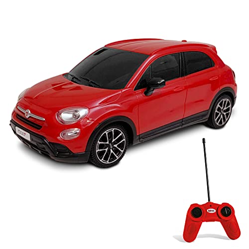 Mondo 63422- Fiat 500 X Véhicule télécommandé Radiocommande Echelle 1/24, Coloris aléatoire