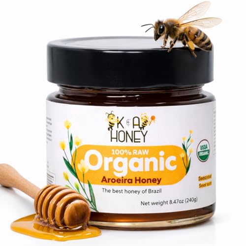 Miel orgánica Aroeira Blossom K&A Honey 8.47 oz