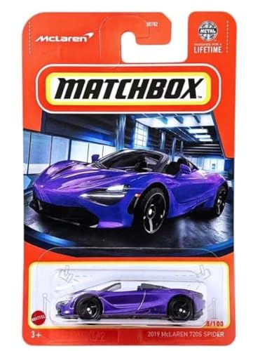 Matchbox McLaren 720S Spider, escala 1:64, 2019 miniatura 1