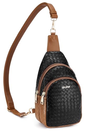 Telena Sling Bag for Women Leather Fanny Pack Crossboday Bags