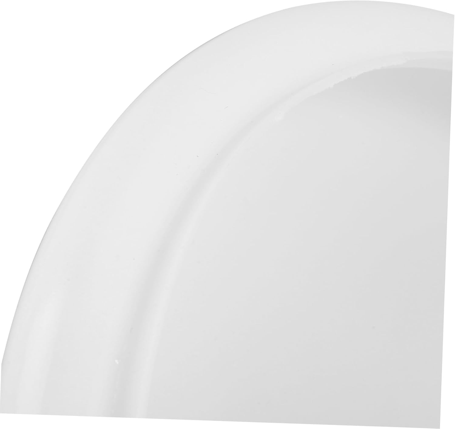 Replacement Ceiling Light Covers Round White Lampshade for Bedroom Hallway and Stair Lighting Elegant Design Compatibility Easy to Install Clip Style