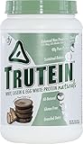 Body Nutrition Protein Powder - Trutein Naturals Chocolate Peanut Butter Cup 2lb Whey, Casein & Egg...