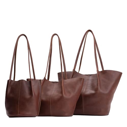 Bolso Devan Bucket Tote de Cuero Portland Leather Goods miniatura 7