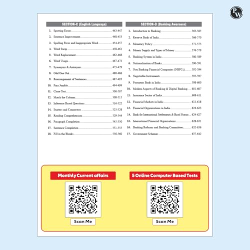 Image of PW All in One SBI Clerk Prelims and Mains 2025-26 Exams | Chapterwise Theory & Exercise and 10 Previous Year Solved Papers (PYQs) 2018 - 2024 with 5 Online Practice Sets [Paperback] PW