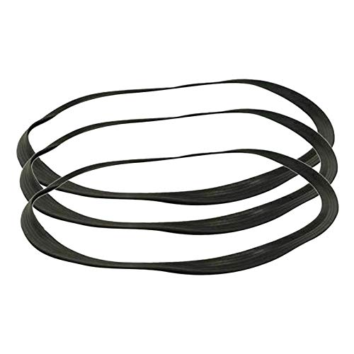 3 Pieces Barber Salon Hydraulic Base Equipment Rubber Gasket