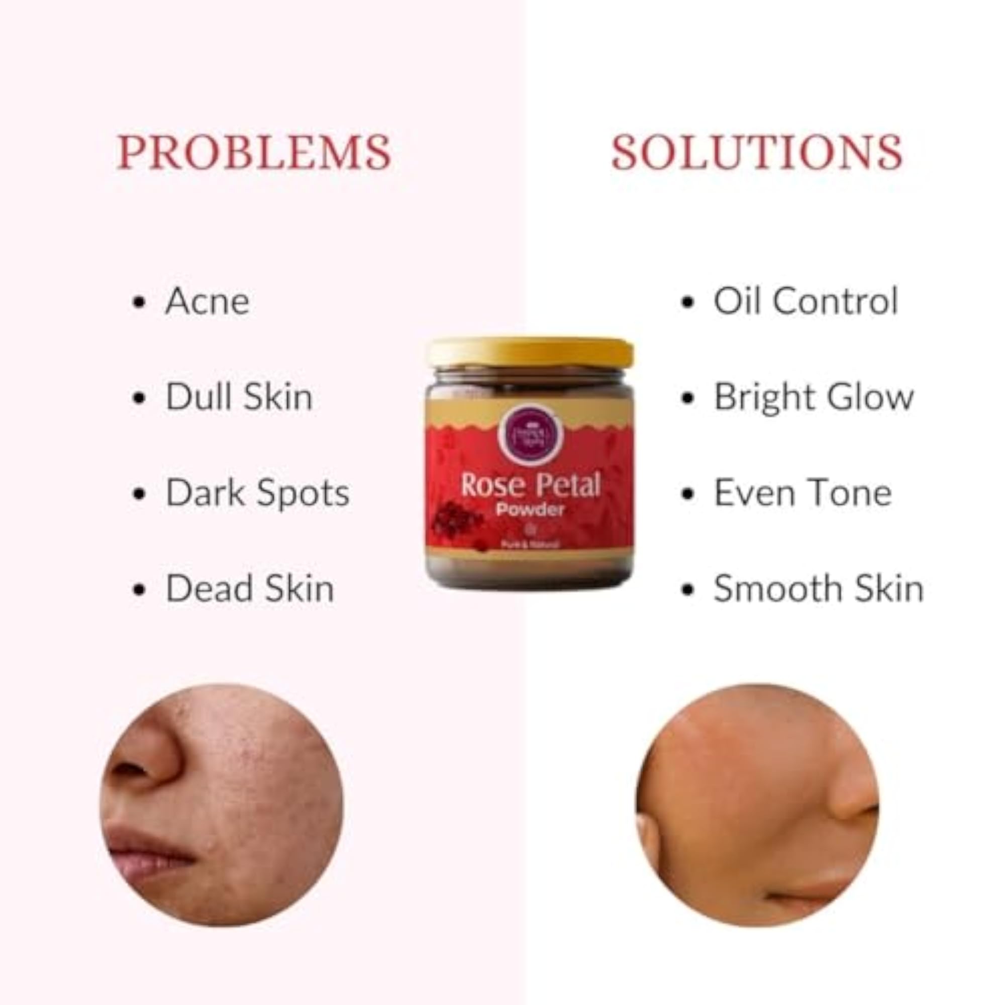 Rose Petal Powder - 100g
