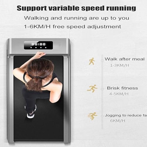Image of Treadmills for Home Weight Capacity Silent Treadmill Folding Shock Running Multifunctional Simple Folding Walker for Indoor Gym Fitness Workout Men and Women
