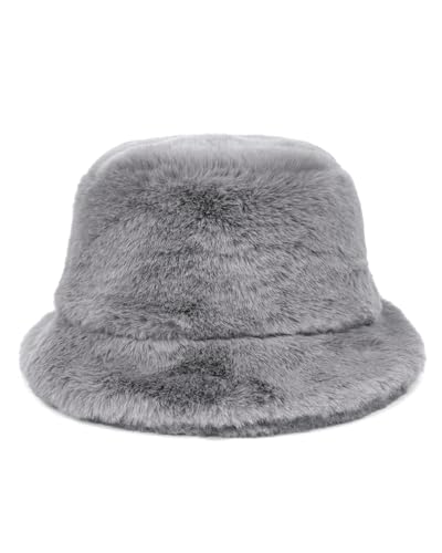 Chapeau cloche surdimensionné grand bonnet d'hiver en peluche chaude pour homme et femme