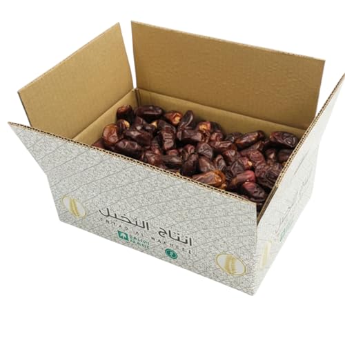 Extra Dry Khudri Dates, 5lb Box, Naturally Sweet Saudi Whole