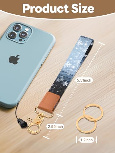 Image of Wristlet Keychain for Women and Men, Key Chain Holder, Wrist Lanyard for Keys