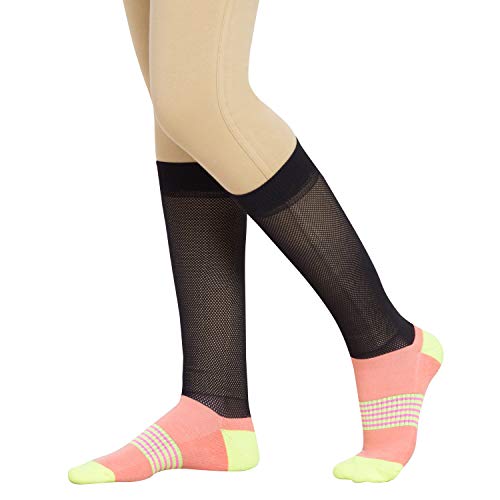 TuffRider EquiCool Ventilated Riding Socks-3 pack3