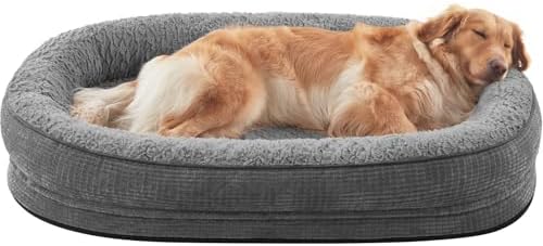 JOEJOY Orthopedic Dog Beds Large Sized Dog, XL Egg-Crate Memory F...