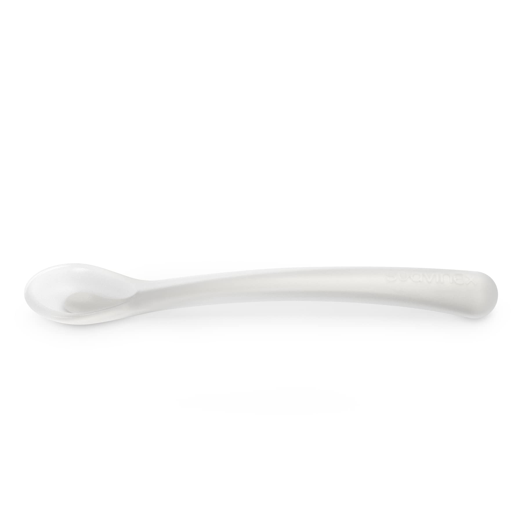 Suavinex, Cuchara de Silicona para Bebés +4 Meses, Cuchara de Aprendizaje, Suave y Blanda, para Encías Sensibles, con Mango Largo, Apta para Lavavajillas, Colour Essence Azul — view 5