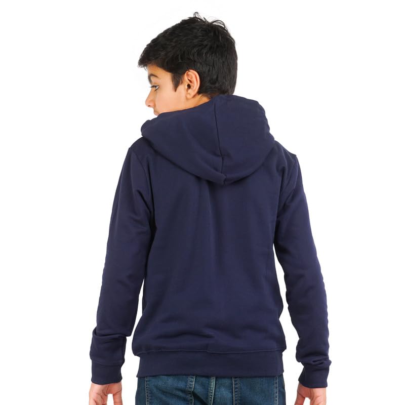 Image of Real Basics Boys Cotton Hooded Sweatshirt(Pack of 1)