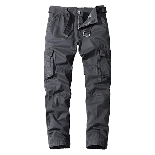 Men's Cargo Pants Regular Fit Tactical Pants Casual Loose Fit Outdoor Beach Travel Work Sweatpants