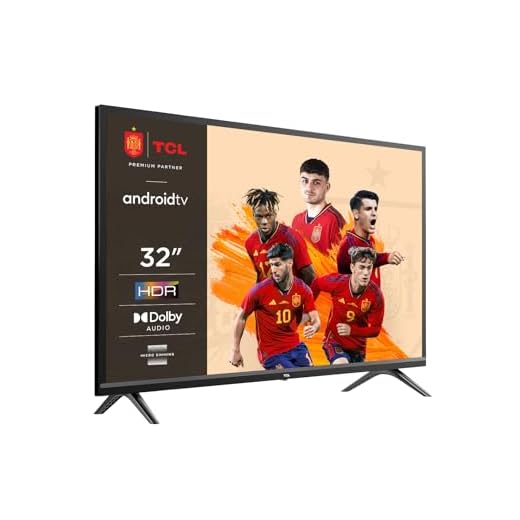 TCL 32S5209 Smart TV de 32" HD con Android, HDR, Micro Dimming, Dolby Audio, Google Assistant, Chromecast, Google Home, Slim Design