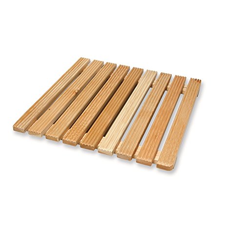 acquastilla 116887 Plataforma cuadrado de madera para ducha