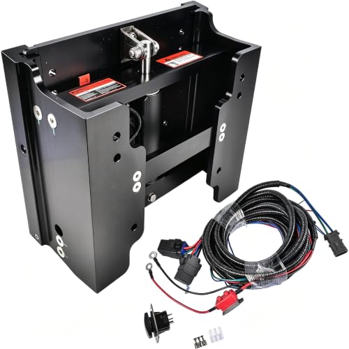 Volantixi 100-108001 Action Series Hydraulic Jack Plate, 8 Inch Setback, Max 300 HP, 7.5" Lift for Outboard Motors, Up to 625 lbs