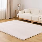 DCT:koiows シャギーラグ ラグマット カーペット 200x200cm 滑り止め ふわふわ 9 色 8 サイズ角丸展開 25mm 厚手 約2.5畳 四季使える・水洗い可能・防音効果 リビング・寝室両用
