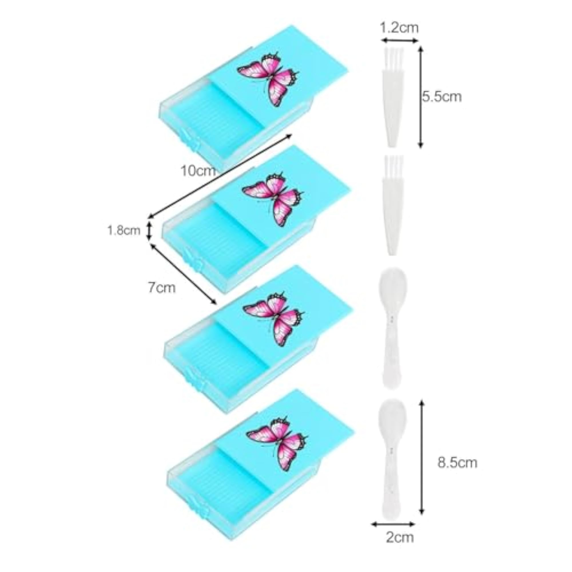 4Pcs Big Drill Plate Tool DIY Art Crafts Organizer