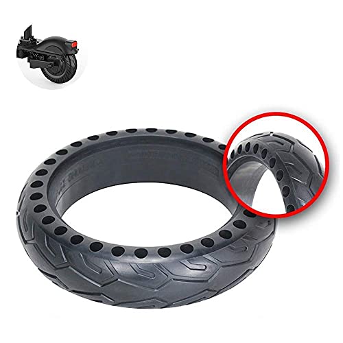 Pneu solide 10x2.125 en nid d'abeille increvable pour trottinette électrique