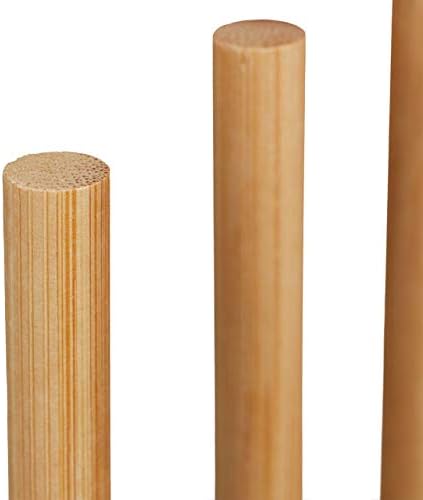 Relaxdays Bambusowy ociekacz do naczyń, podłużny i nowoczesny, do przyczepy kempingowej, uchwyt na talerze, 8 desek do krojenia, pokrywa i talerze, naturalny, 12 x 34 x 12,5 cm