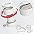 NELXINJO 5FT Flag Pole with Bracket,Professional Stainless Steel No Tangle Spinning Pole and Flag Pole Kit with Bracket for Residential or Commercial