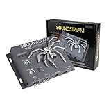 SoundStream BX-10G Bass Restoration Processor with Parametric Bass Equalizer, Digital Bass Processor for Car Audio, Balanced Inputs & Dash Mount Remote Control - Grey